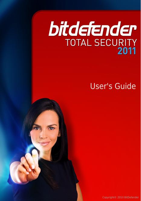 BitDefender Total Security 2011 User's Guide