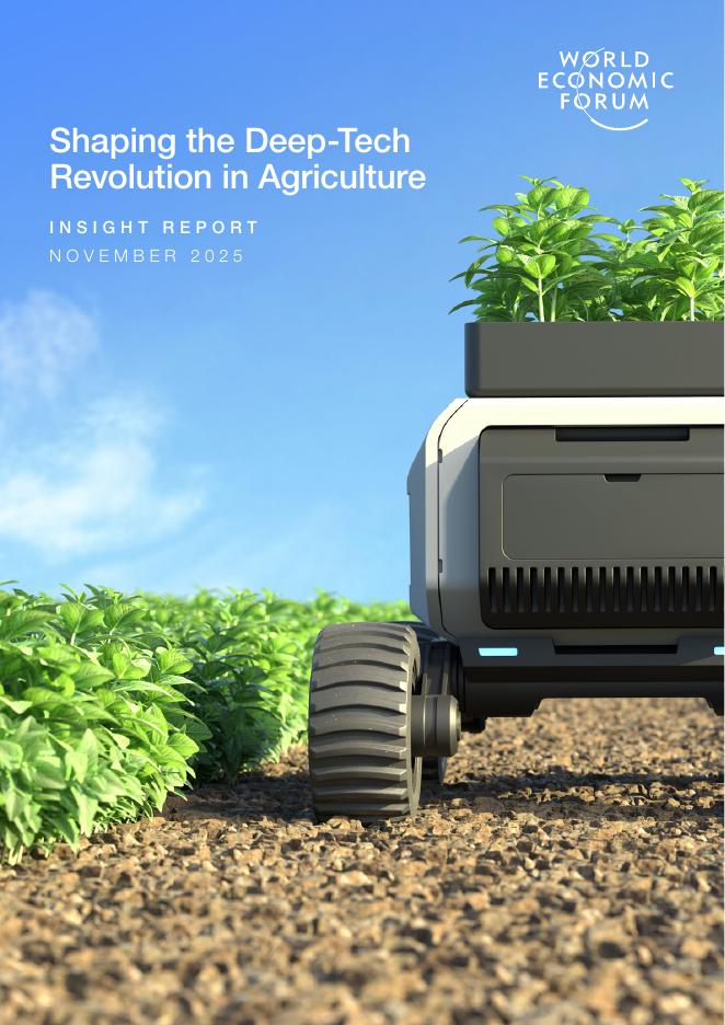 世界经济论坛：2025年塑造农业的深度技术革命报告（英文版）海报