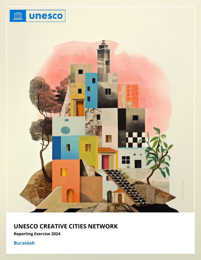 联合国教科文组织：2024年创意城市网络工作报告（英文版）海报