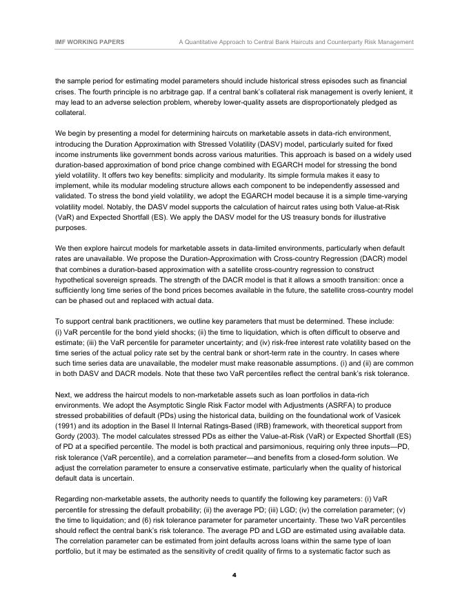 国际货币基金组织：央行减持与交易对手风险管理的定量方法（英文版）_第6页