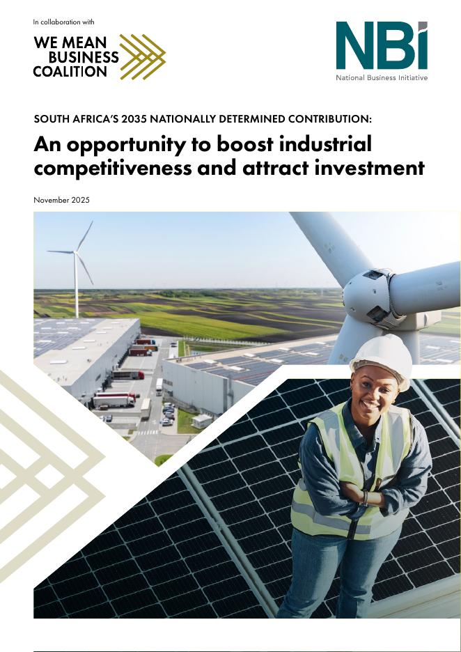 全球商业气候联盟：南非2035年国家自主贡献：提升产业竞争力并吸引投资的机会报告（英文版）海报