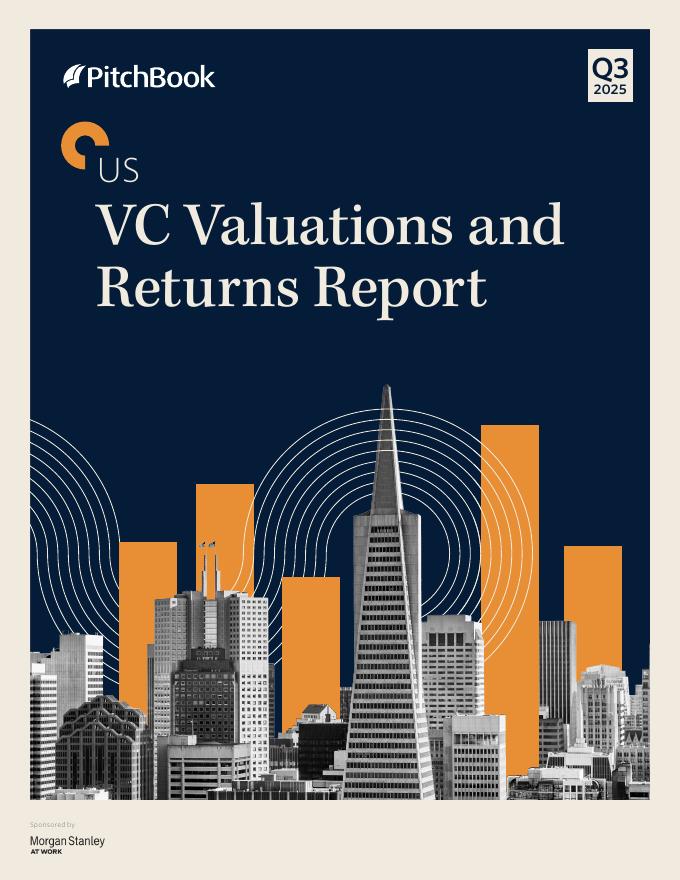 PitchBook：2025年第三季度美国风险投资估值与回报报告（英文版）海报