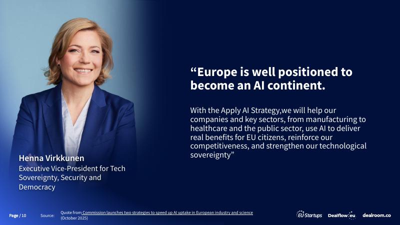 Dealroom：2025年初创公司推动欧洲的人工智能转型报告（英文版）_第10页