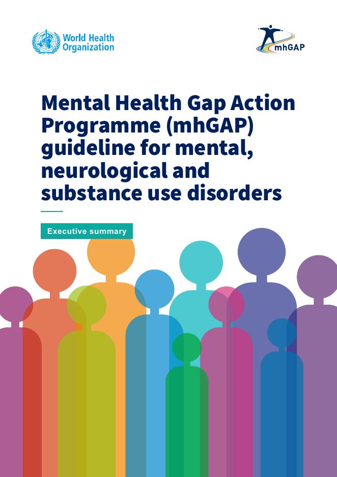 WHO世界卫生组织：2025年精神卫生差距行动方案（mhGAP）精神、神经和物质使用障碍指南：执行摘要报告（英文版）海报