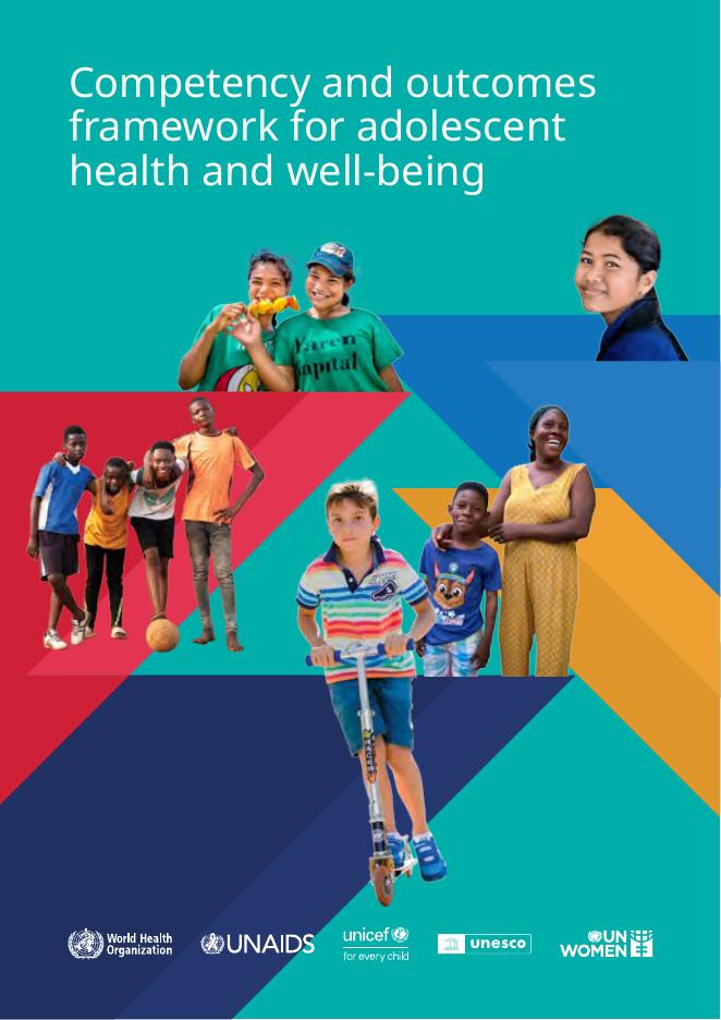 WHO世界卫生组织：2025年青少年健康与福祉能力与成果框架报告（英文版）海报