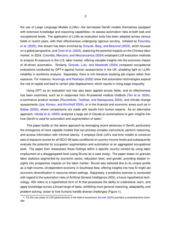 AMRO：劳动力市场对人工智能的暴露：从通用人工智能到未来通用人工智能（英文版）_第7页
