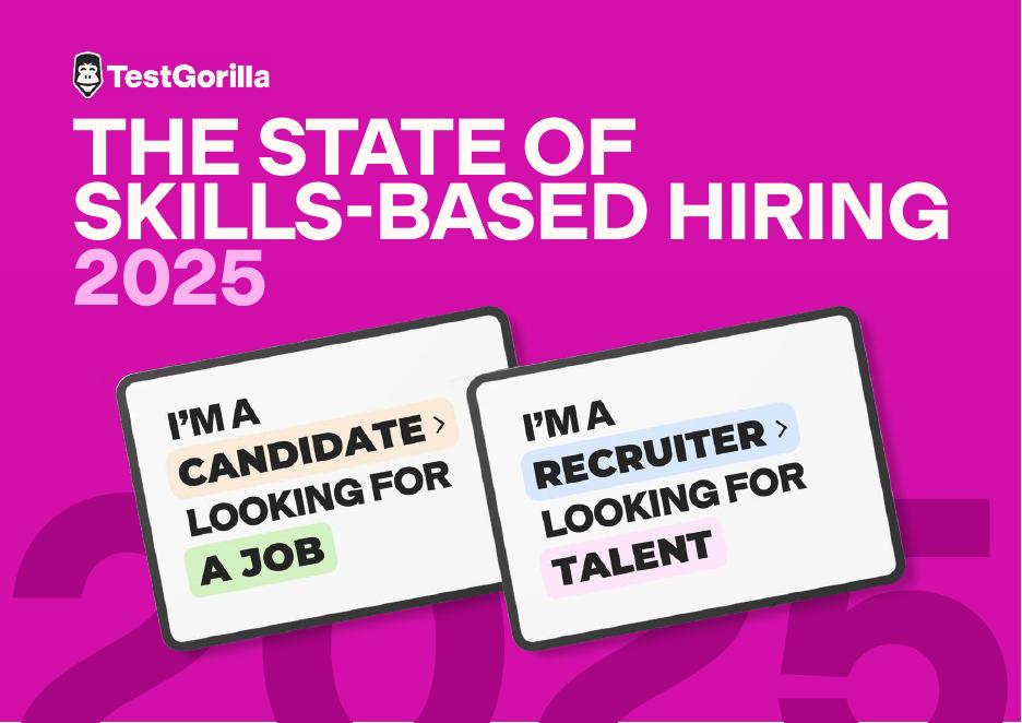 TestGorilla：2025年技能导向型招聘状况研究报告（英文版）海报