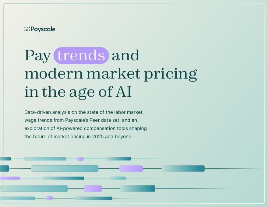PayScale：2025年人工智能时代薪酬趋势与现代市场定价研究报告（英文版）海报