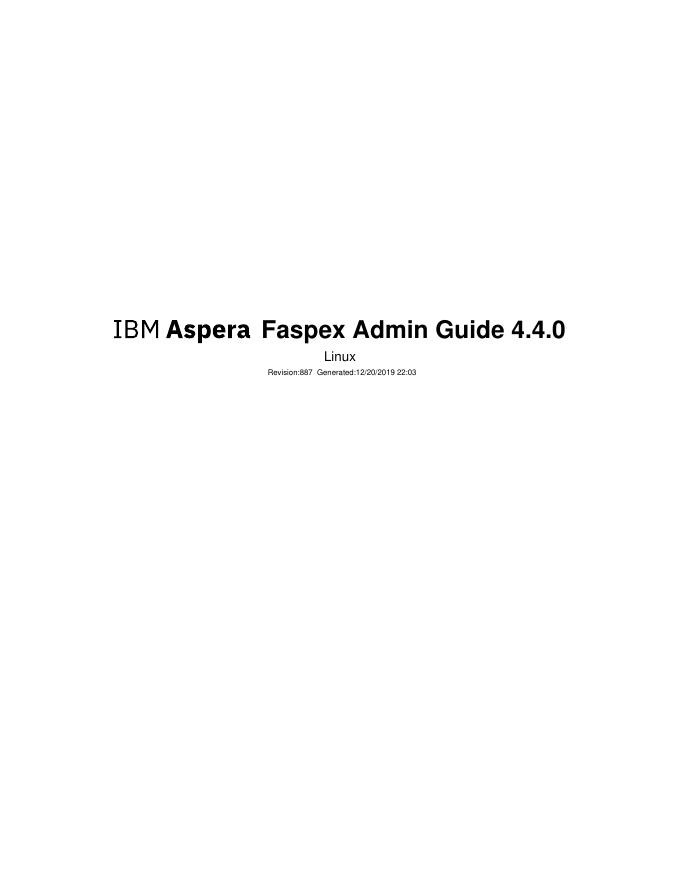 Faspex Admin Guide 4.4.0
