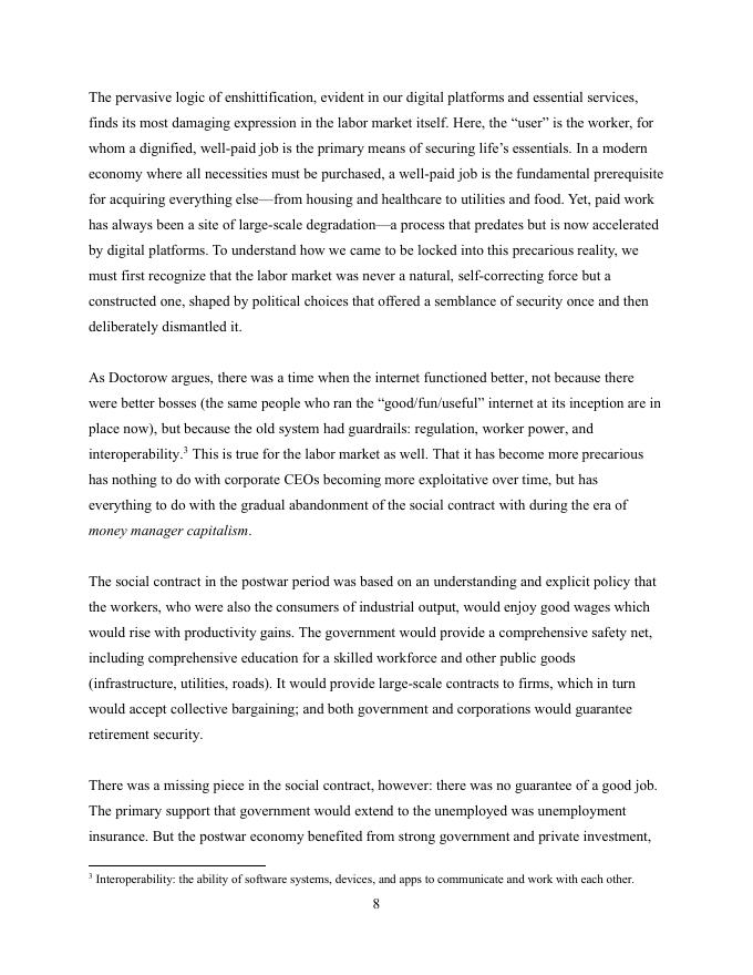 巴德学院利维经济研究所：社会契约的终结与工作的神圣化（英文版）_第9页