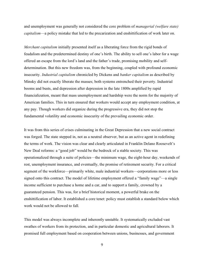 巴德学院利维经济研究所：社会契约的终结与工作的神圣化（英文版）_第10页