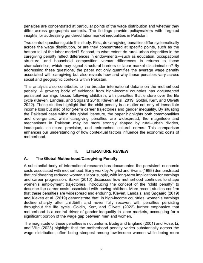 ADB亚洲开发银行：女性的育儿成本更高吗？巴基斯坦性别收入差距研究（英文版）_第6页
