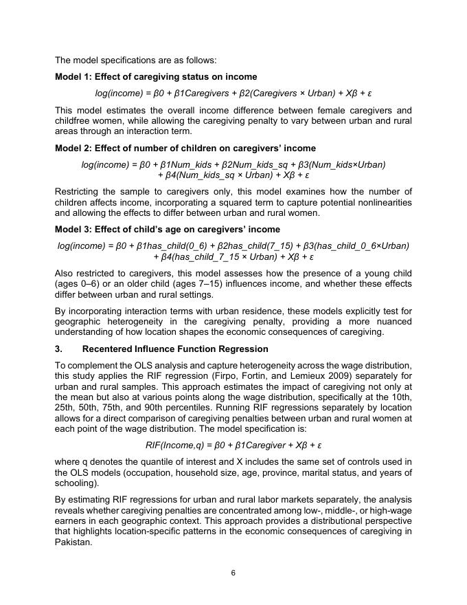 ADB亚洲开发银行：女性的育儿成本更高吗？巴基斯坦性别收入差距研究（英文版）_第10页