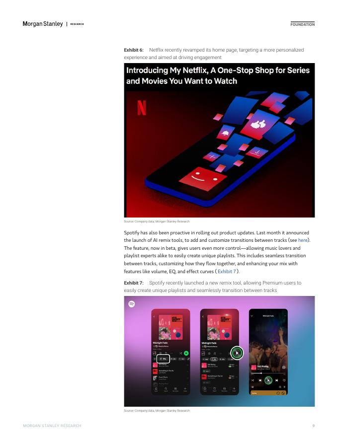 摩根士丹利：2025年生成式人工智能对娱乐业影响的新动态报告（英文版）_第9页