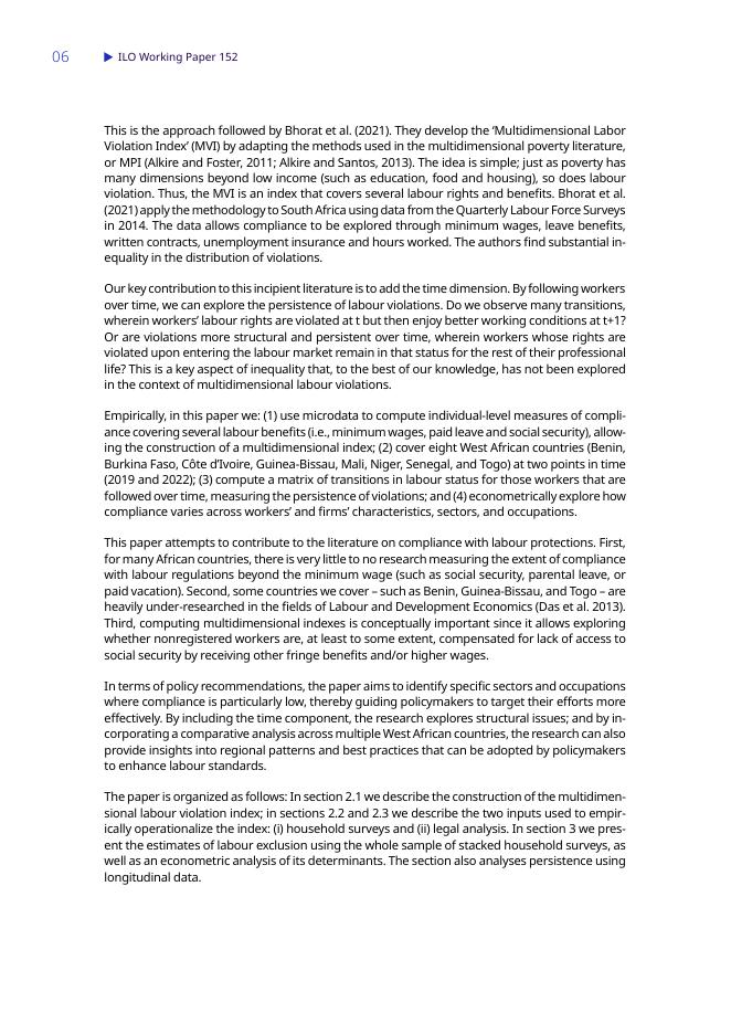 国际劳工组织（ILO）：西非国家劳动法规的遵守情况：多维度和动态分析（英文版）_第9页