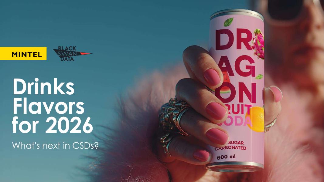 黑天鹅数据：2026年饮料口味报告（英文版）海报