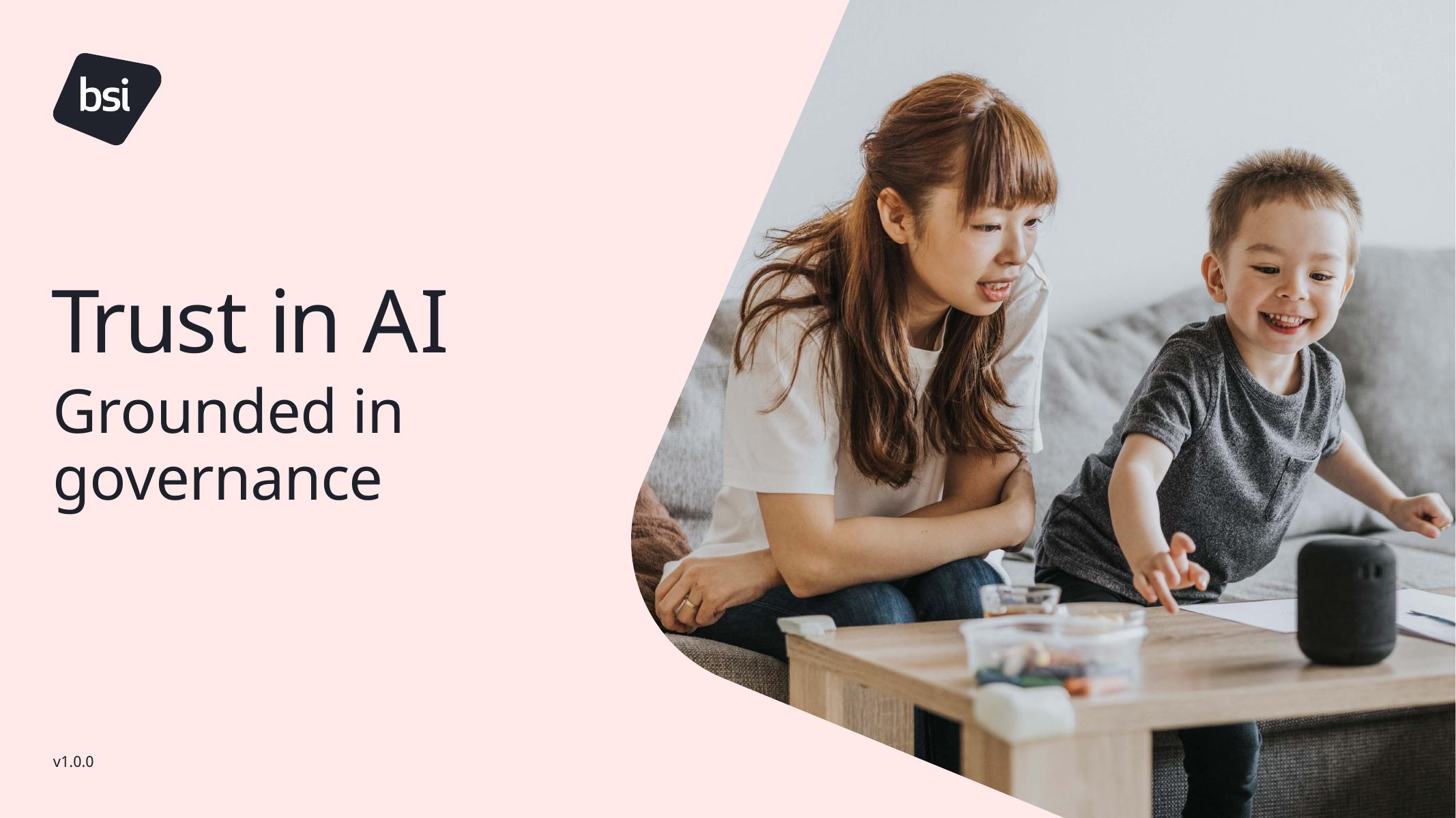 英国标准协会BSI：2025年信任人工智能：基于治理白皮书（英文版）海报