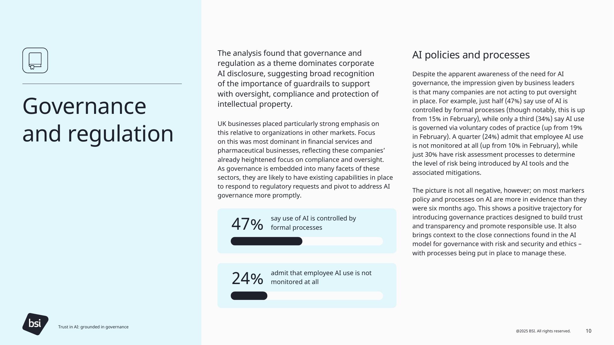 英国标准协会BSI：2025年信任人工智能：基于治理白皮书（英文版）_第10页