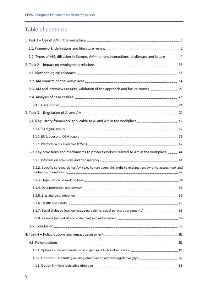 欧洲议会：数字化、人工智能和算法管理在工作场所：塑造工作的未来（英文版）_第10页