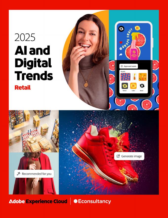 Adobe ：2025年零售行业AI与数字趋势研究报告（英文版）海报