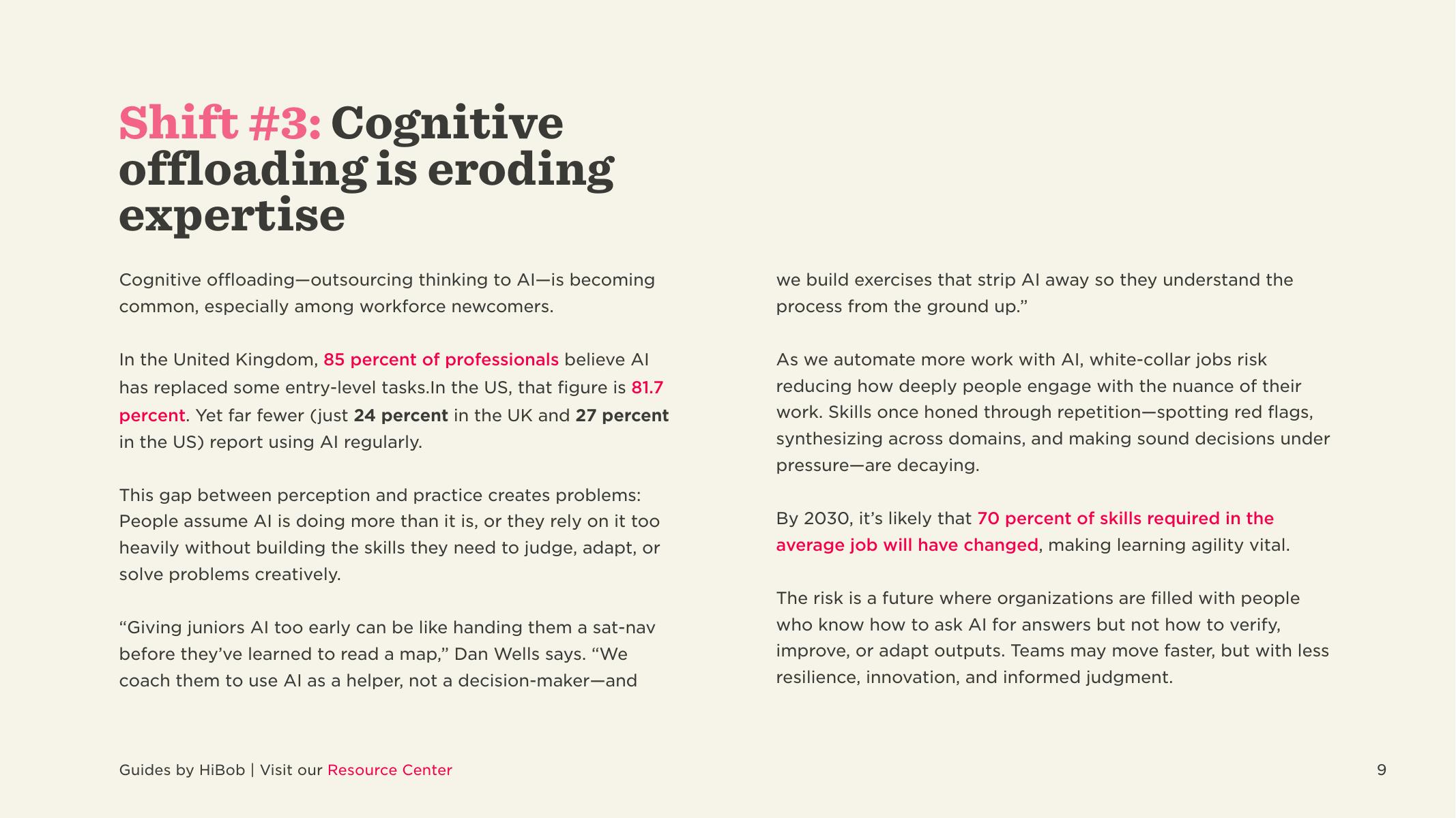 HiBob：2025年人工智能取代工作？重新设计基础工作以保护早期职业报告（英文版）_第9页