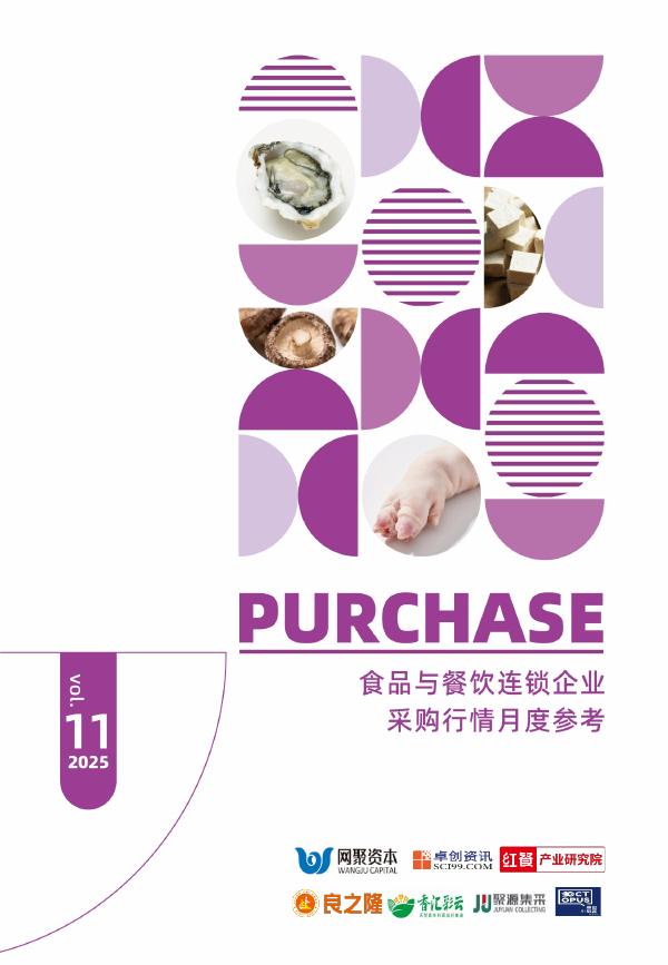 红餐研究院：食品与餐饮连锁企业采购行情月度参考报告（2025年11月）海报