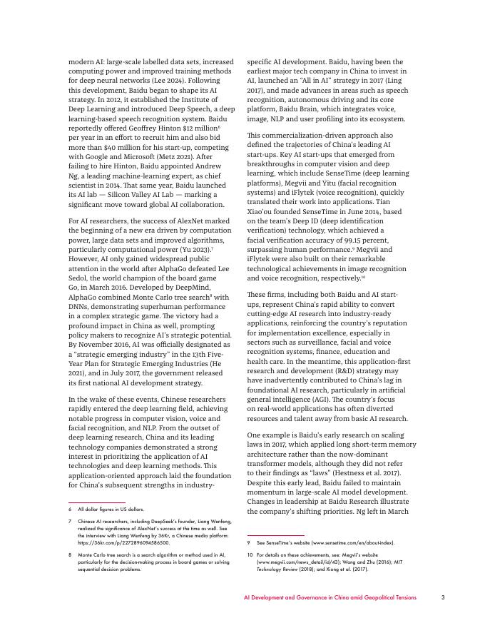 加拿大国际治理创新中心CIGI：在地缘政治紧张局势中的中国人工智能发展与治理（英文版）_第9页