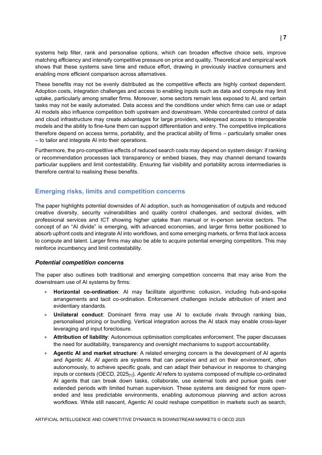 OECD经合组织：2025年下游市场中的人工智能与竞争动态研究报告（英文版）_第8页