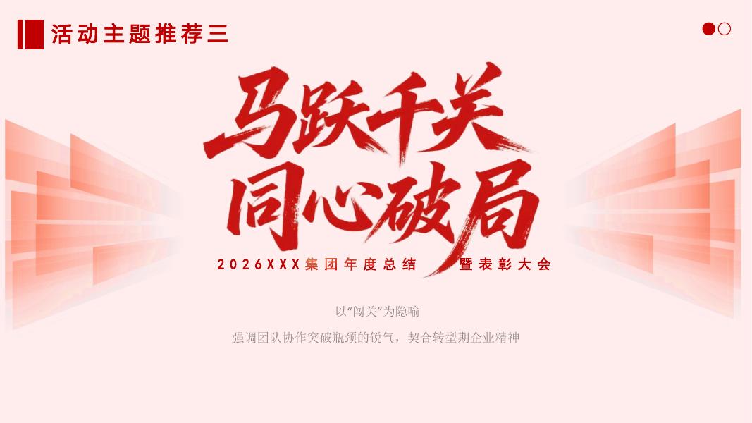 ”骏马腾飞 共启新程“2026春节XXX集团年度总结暨表彰大会策划方案_第8页