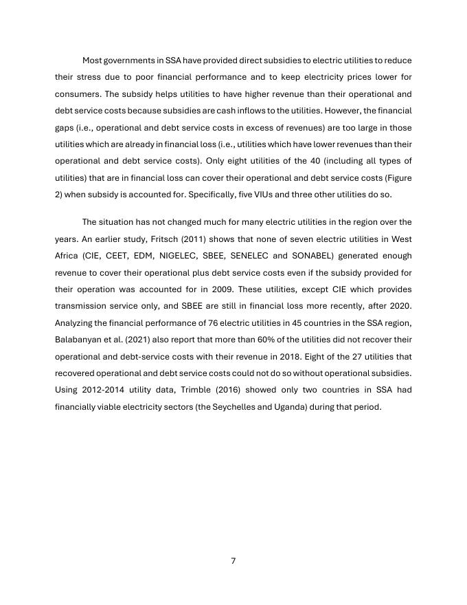 世界银行：撒哈拉以南非洲电力公司财务业绩不佳的原因是什么？（英文版）_第8页