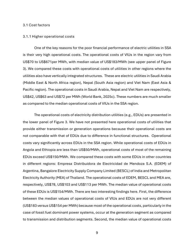 世界银行：撒哈拉以南非洲电力公司财务业绩不佳的原因是什么？（英文版）_第10页