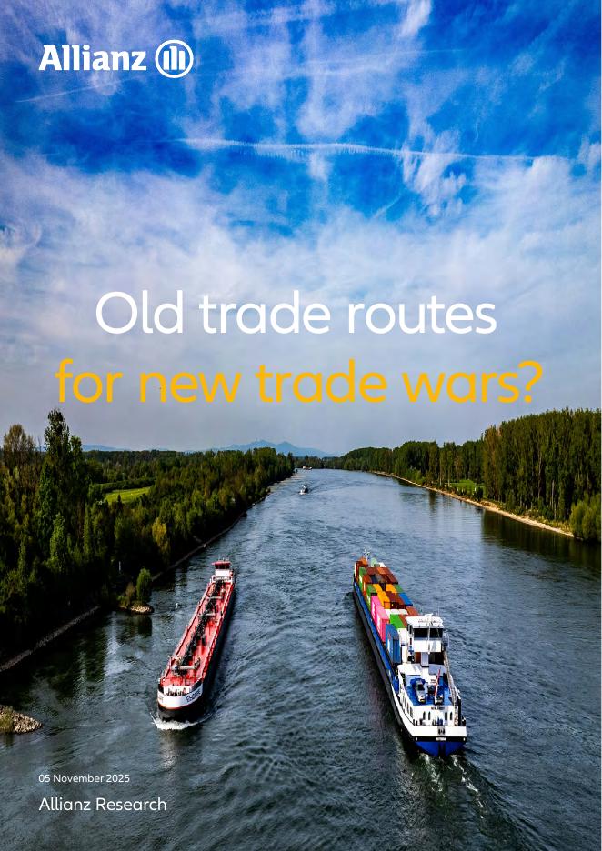 安联Allianz：2025年古老的贸易路线与新的贸易战争？（英文版）海报