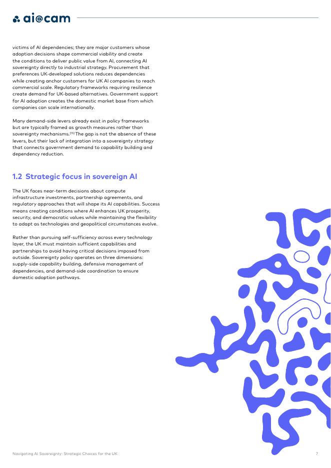 剑桥大学AI：2025年导航人工智能主权：英国的战略选择报告（英文版）_第7页