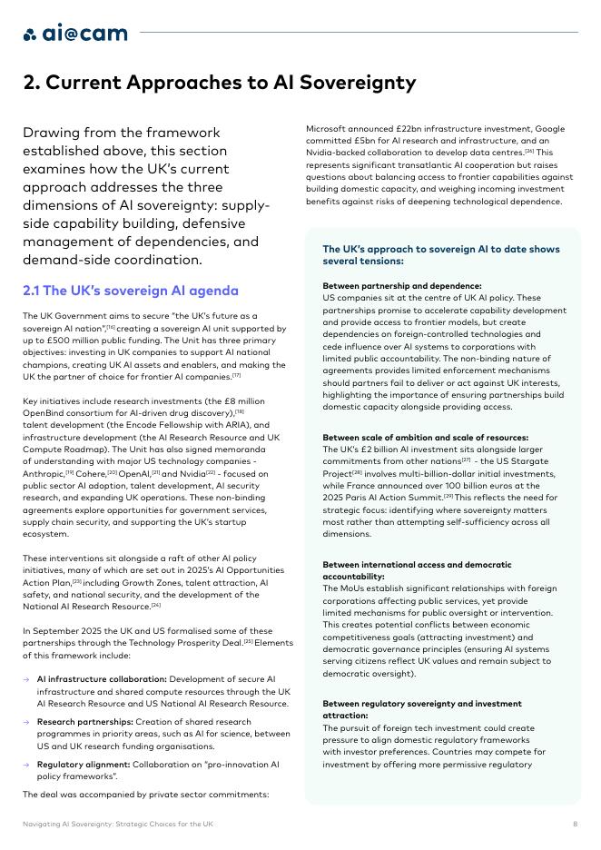 剑桥大学AI：2025年导航人工智能主权：英国的战略选择报告（英文版）_第8页