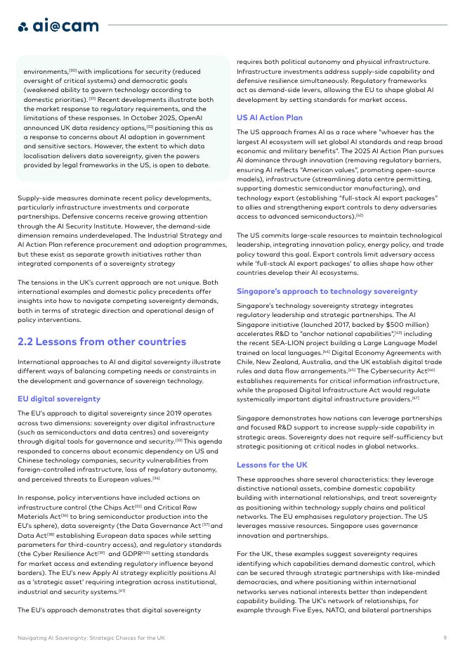 剑桥大学AI：2025年导航人工智能主权：英国的战略选择报告（英文版）_第9页