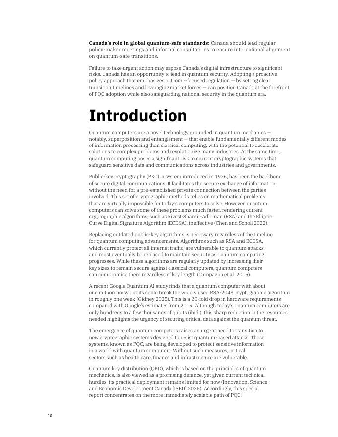 加拿大国际治理创新中心CIGI：加拿大向后量子密码学的移民：公私角色（英文版）_第10页