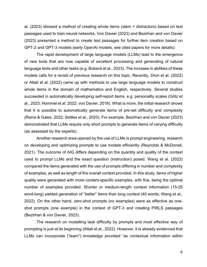 国际教育成就评价协会（IEA）：2023年使用大语言模型进行自动题库生成：TIMSS四年级的发展与验证报告_第6页