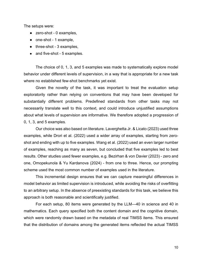 国际教育成就评价协会（IEA）：2023年使用大语言模型进行自动题库生成：TIMSS四年级的发展与验证报告_第10页