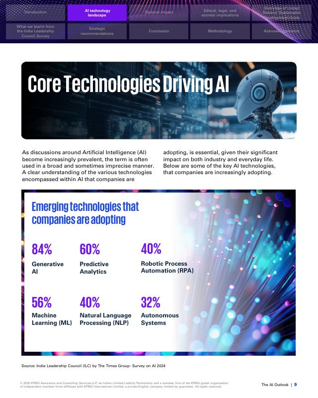 毕马威：2025年人工智能展望：人工智能在塑造明日世界中的角色报告（英文版）_第9页