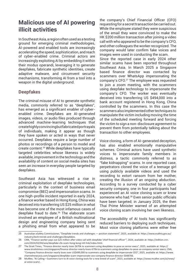 UNODC：2025年新兴威胁：东南亚网络犯罪领域中犯罪与技术创新的交叉点；自动化和人工智能的使用报告（英文版）_第8页