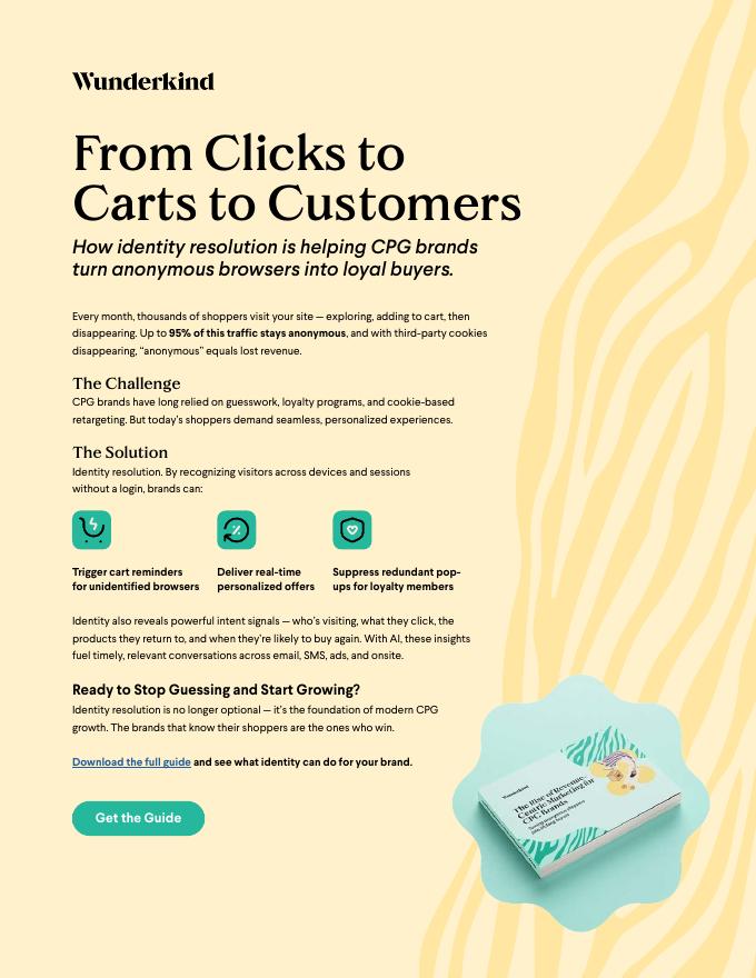 Wunderkind：2025年食品和饮料个性化中的人工智能报告（英文版）_第6页