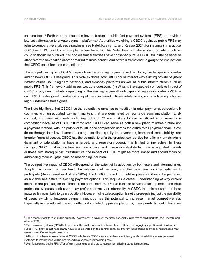 国际货币基金组织：央行数字货币对支付竞争的影响（英文版）_第8页