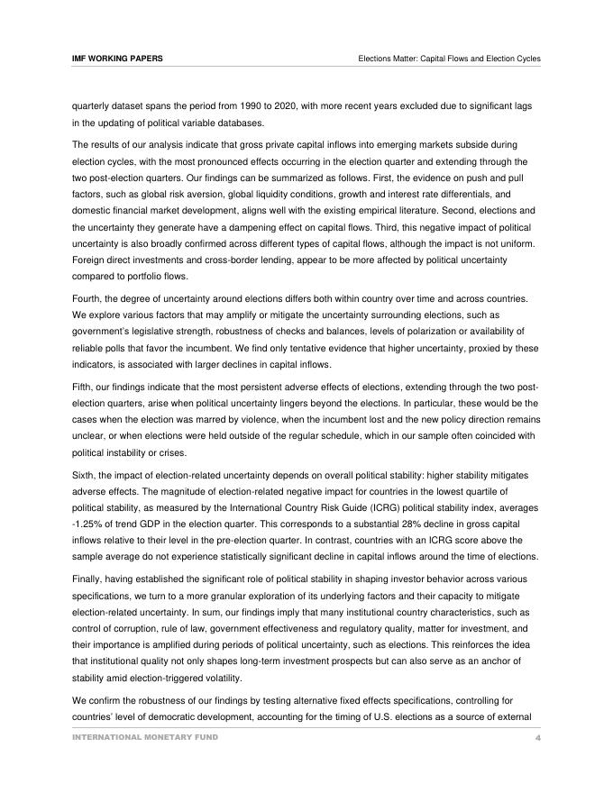 国际货币基金组织：选举的重要性：资本流动与政治周期（英文版）_第6页