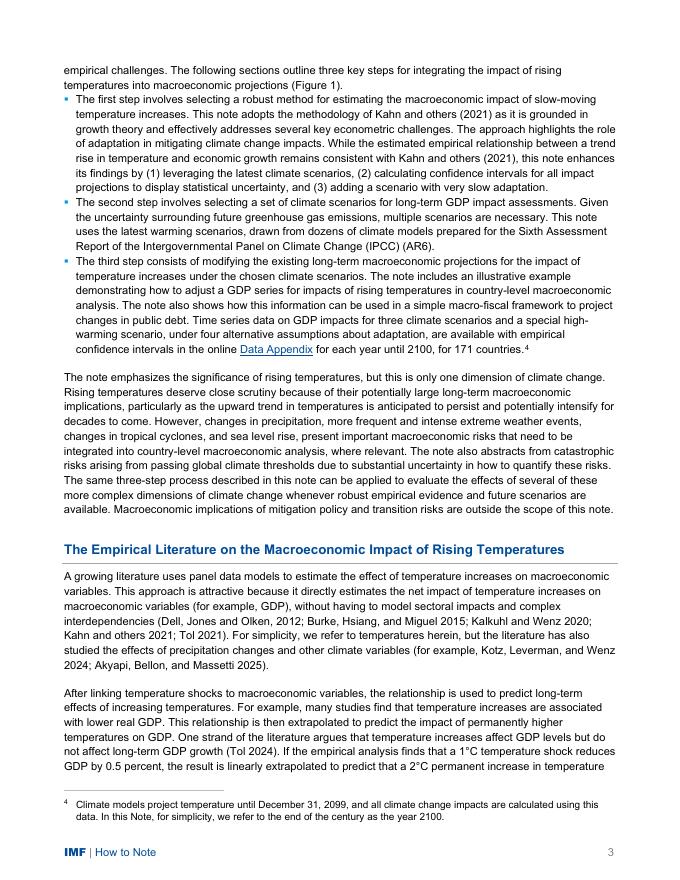 国际货币基金组织：如何将气温上升的影响纳入长期GDP预测（英文版）_第6页