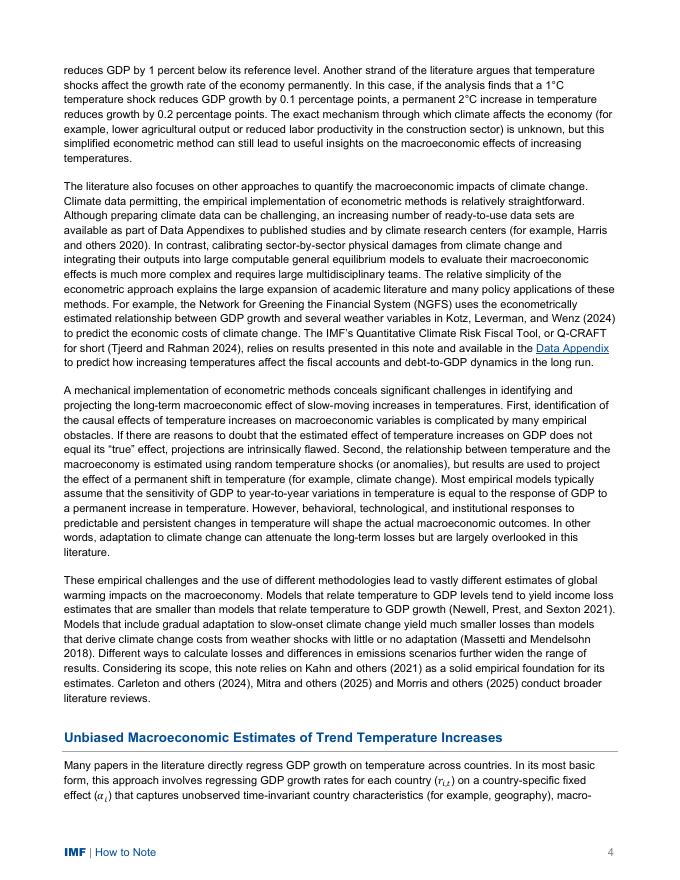 国际货币基金组织：如何将气温上升的影响纳入长期GDP预测（英文版）_第7页