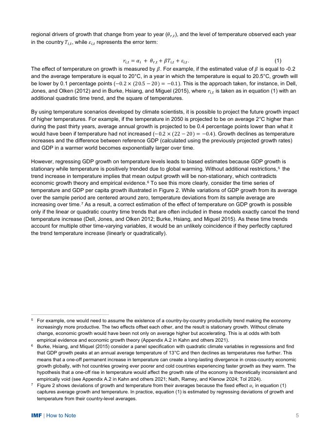 国际货币基金组织：如何将气温上升的影响纳入长期GDP预测（英文版）_第8页