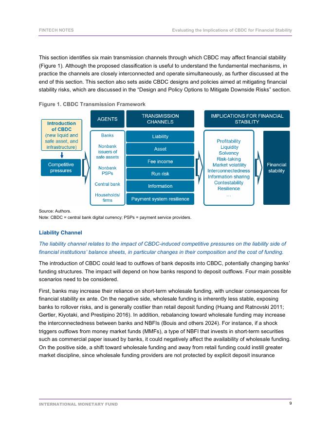 国际货币基金组织：评估CBDC对金融稳定的影响（英文版）_第8页