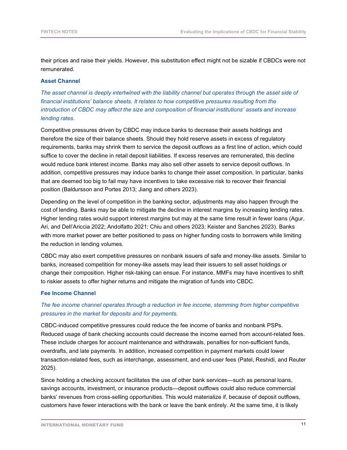 国际货币基金组织：评估CBDC对金融稳定的影响（英文版）_第10页