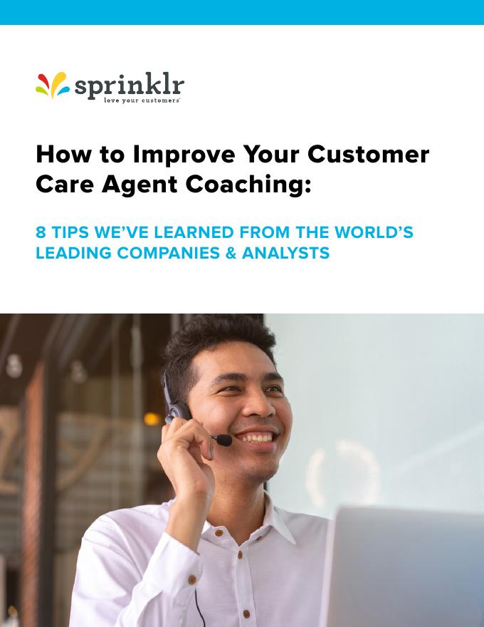 Sprinklr：2020年指导护理代理：我们从客户和分析师那里学到的8个技巧报告（英文版）