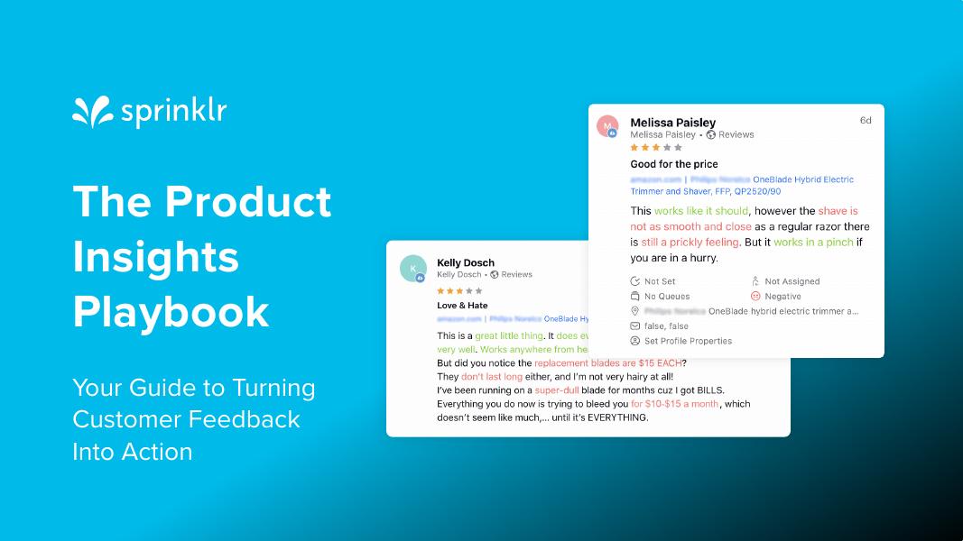 Sprinklr：2021年产品洞察手册-如何将客户反馈转化为可采取的见解，以改进产品并使客户更满意（英文版）